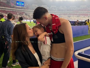 Jennifer Beri Makanan Favorit jika Justin Cetak Gol Final Indonesia vs Thailand