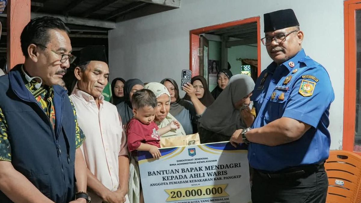 3 Petugas Damkar Pangkep Gugur, Kemendagri Salurkan Bantuan-Evaluasi SOP — NadiKabar.com