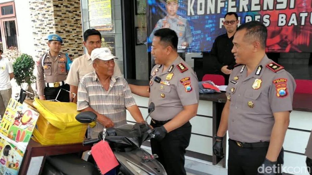 Bahagianya Penjual Es Krim di Batu Usai Motor Dibawa Penipu Ditemukan Polisi — NadiKabar.com