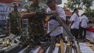Senjata Sisa Konflik Diserahkan, Ada 75 Pucuk Senpi dan 1.069 Peluru