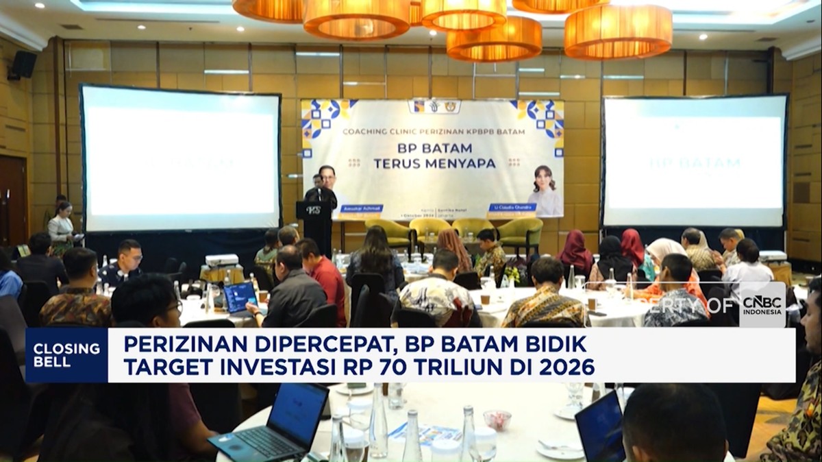 Perizinan Dipercepat, BP Batam Bidik Target Investasi Rp70 T di 2026