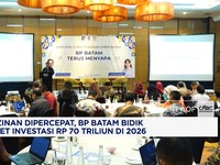 Perizinan Dipercepat, BP Batam Bidik Target Investasi Rp70 Triliun di 2026