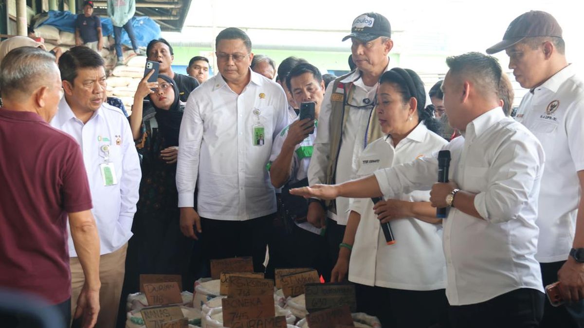 Ilustrasi berita Nasional: Sidak Pasar Induk Cipinang, BULOG Pastikan Stok Beras Melimpah