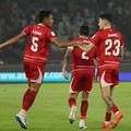 Timnas Indonesia lolos ke final FIFA ASEAN Cup 2026 usai menang 9-2 atas Bangladesh di Stadion Utama Gelora Bung Karno, Kamis (1/10/2026) malam WIB. (Agung Pambudhy/Detikcom)
