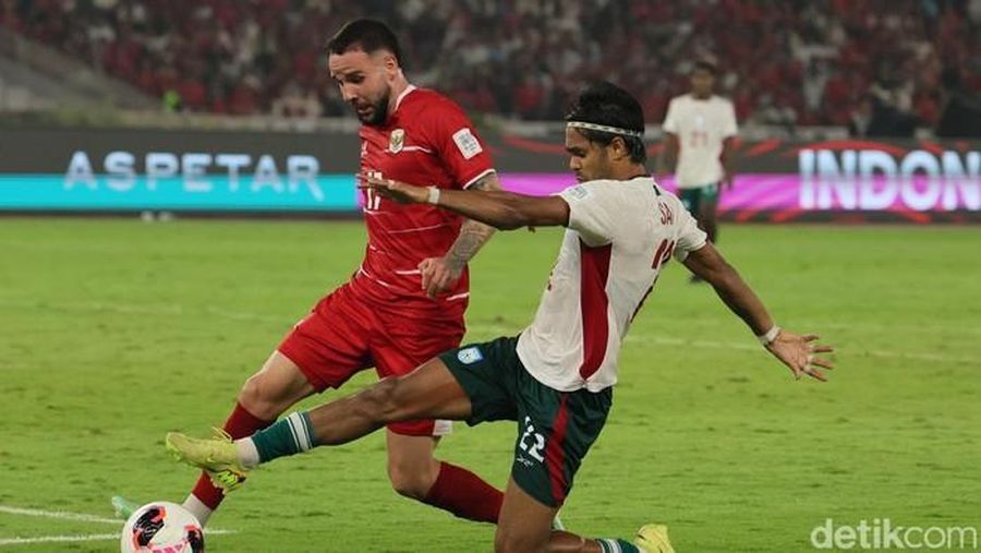 Timnas Indonesia lolos ke final FIFA ASEAN Cup 2026 usai menang 9-2 atas Bangladesh di Stadion Utama Gelora Bung Karno, Kamis (1/10/2026) malam WIB. (Agung Pambudhy/Detikcom)