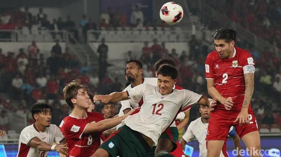 Timnas Indonesia lolos ke final FIFA ASEAN Cup 2026 usai menang 9-2 atas Bangladesh di Stadion Utama Gelora Bung Karno, Kamis (1/10/2026) malam WIB. (Agung Pambudhy/Detikcom)