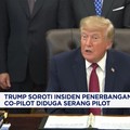 Trump Sorot Insiden Flydubai, Co-Pilot Diduga Serang Pilot
