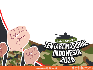 20+ Link Twibbon HUT TNI ke-81 Tahun 2026, Pilih untuk Dibagikan di Medsos