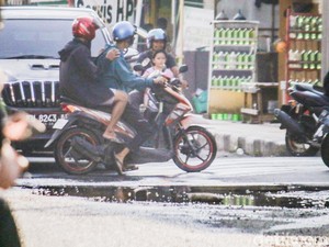 Jalan Gajah Mada Tarakan Tergenang-Berlubang, PUPR Kaltara Upaya Penambalan