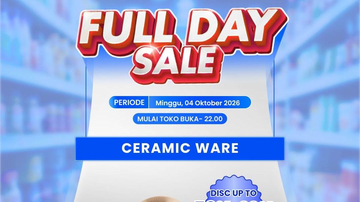 Piring &amp; Cangkir Dibanderol Rp 15 Ribuan di Transmart Full Day Sale — NadiKabar.com