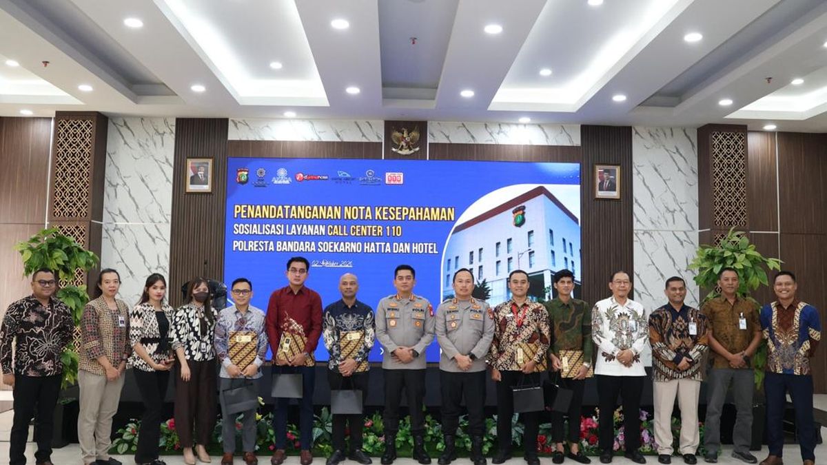 Ilustrasi berita Nasional: Polresta Soetta Gandeng 5 Hotel Sosialisasi Call Center 110