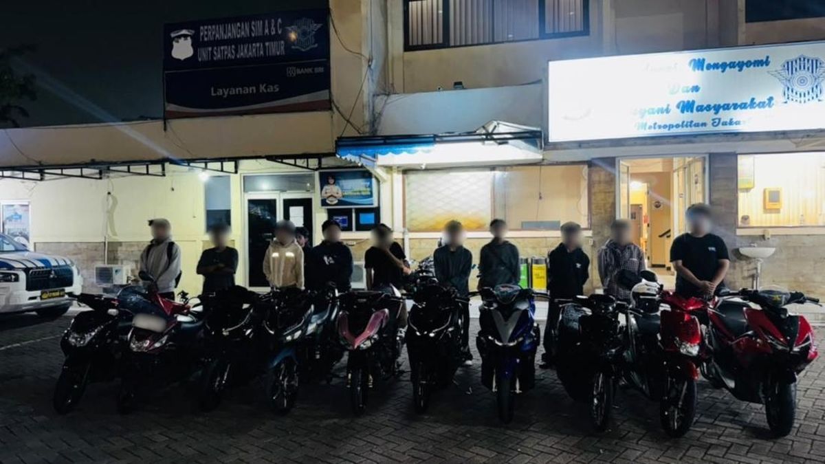 Polisi Amankan 10 Motor dari Lokasi Balap Liar di Duren Sawit — NadiKabar.com
