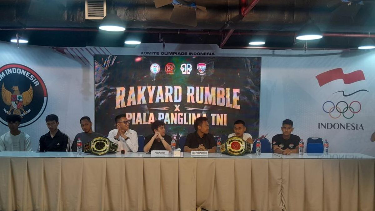 Ilustrasi berita Olahraga: Kejuaraan Tinju Amatir Rakyard Rumble Diikuti 60 Petarung