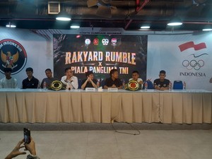 Kejuaraan Tinju Amatir Rakyard Rumble Diikuti 60 Petarung