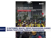 5 Oktober, Demo Mahasiswa Bawa Tuntutan Terkait Pendidikan