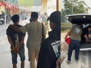 Diduga Aniaya Ibu Tiri gegara Bentak Anaknya, Pria di Kobar Diamankan Polisi
