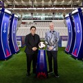 Erick Thohir menyambut Gianni Infantino yang akan menghadiri laga final FIFA ASEAN Cup 2026. (Dok. PSSI)