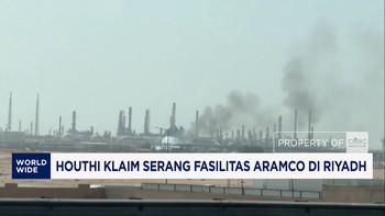 Houthi Klaim Serang Fasilitas Aramco di Riyadh