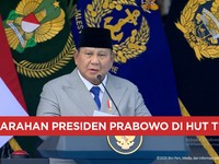 HUT TNI, Prabowo Sebut Prajurit TNI Harus Jadi Pelindung Rakyat