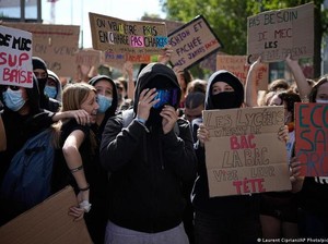 Imbas Demo Pelajar, Ratusan Sekolah di Prancis Diliburkan