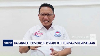 KAI Angkat Bos Buruh Ristadi Jadi Komisaris Perusahaan