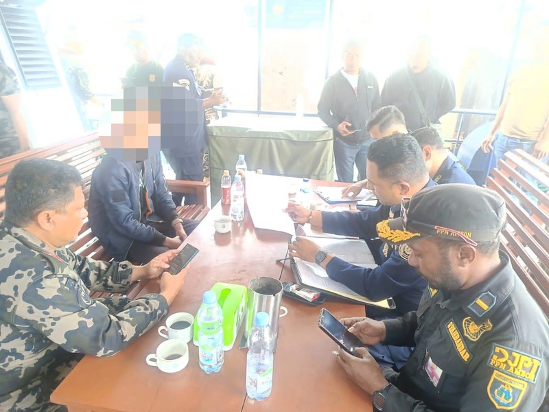 Kementerian Kelautan dan Perikanan (KKP) menangguhkan layanan operasional KM Maulana 23 setelah dugaan tindak kekerasan terhadap awak kapal perikanan (AKP) viral di media sosial. (Dok. Humas Kementerian Kelautan dan Perikanan)