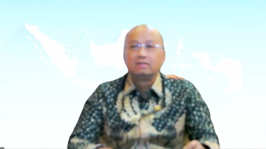 Kepala Eksekutif Pengawas Bursa Mineral dan Komoditas Stratefis OJK, Sarjito saat menyampaikan Konferensi Pers Asesmen Sektor Jasa Keuangan dan Kebijakan OJK Hasil RDKB September 2026. (Tangkapan Layar Youtube/Otoritas Jasa Keuangan)