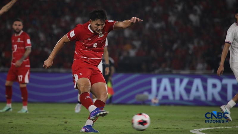 Laga Timnas Indonesia melawan Timnas Thailand pada babak Final dalam FIFA ASEAN CUP 2026 di Stadion Utama Gelora Bung Karno (SUGBK), Senayan, Jakarta, Senin (5/10/2026).