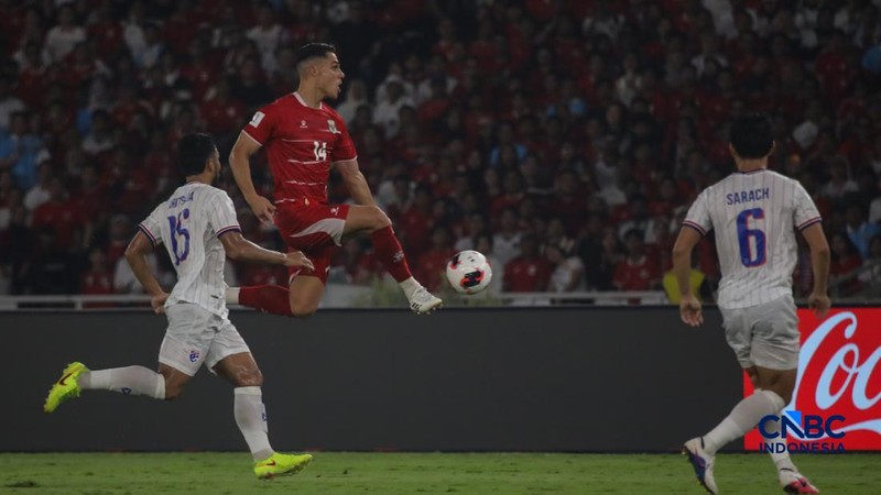 Laga Timnas Indonesia melawan Timnas Thailand pada babak Final dalam FIFA ASEAN CUP 2026 di Stadion Utama Gelora Bung Karno (SUGBK), Senayan, Jakarta, Senin (5/10/2026).