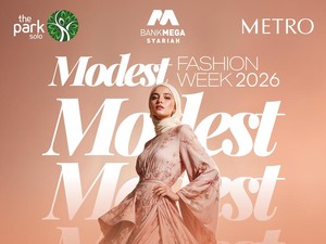 METRO Modest Fashion Week di Solo Hadirkan Koleksi Hikmat Hingga Zaskia Mecca