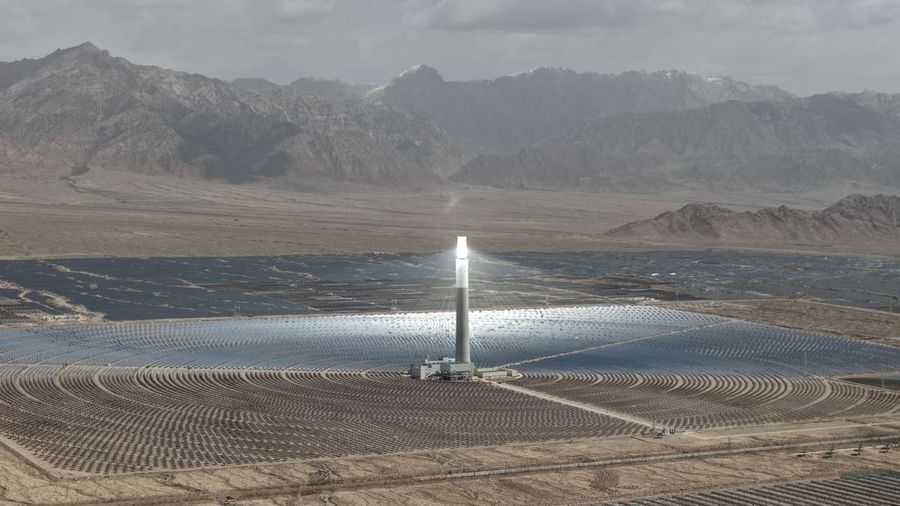 Pembangkit Listrik Tenaga Surya (PLTS) di China. (Dok. Pexels)