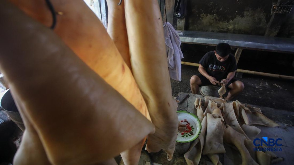 Penampakan Kerupuk Kulit Made in Pancoran, Tembus Pasar Inggris-Saudi