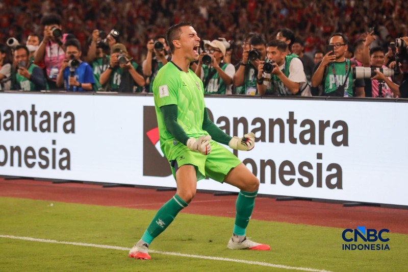 Timnas Indonesia berhasil menjadi juara FIFA ASEAN Cup 2026 usai mengalahkan Thailand pada babak final di Stadion Utama Gelora Bung Karno (SUGBK), Senayan, Jakarta, Senin (5/10/2026) malam. (CNBC Indonesia/Faisal Rahman)