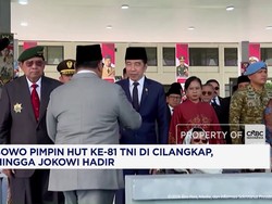 Prabowo Pimpin HUT Ke-81 TNI di Cilangkap, SBY Hingga Jokowi Hadir
