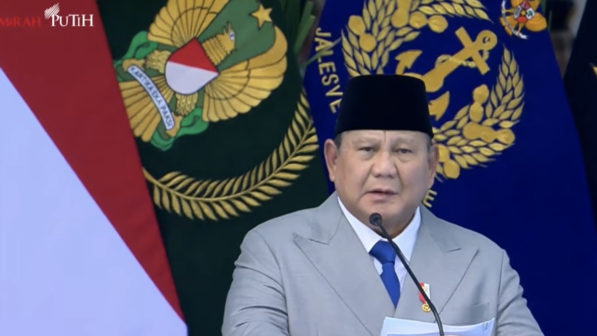 Prabowo: Pemerintah akan Terus Perhatikan Kesejahteraan Prajurit TNI