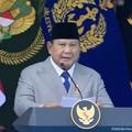 Presiden Prabowo Pimpin Upacara Peringatan HUT ke-81 TNI Tahun 2026, Jakarta, Senin (5/10/2026). (Tangkapan layar youtube Setpres RI)