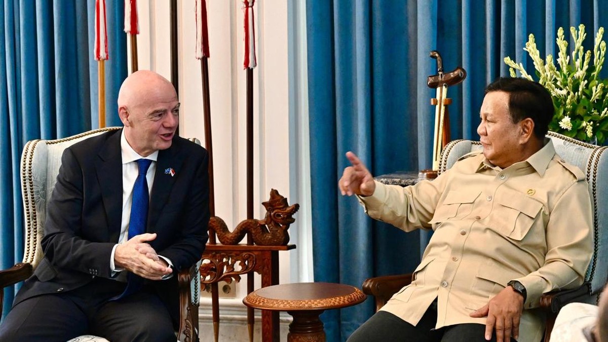 Presiden FIFA Ungkap Isi Pembicaraan dengan Presiden Prabowo di Istana