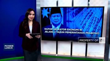 Rapor Indikator Ekonomi RI Jelang 2 Tahun Pemerintahan Prabowo