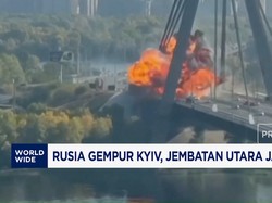 Rusia Gempur Kyiv, Jembatan Utara Jadi Sasaran