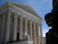 FILE PHOTO: A view of the US Supreme Court in Washington, DC, US, September 25, 2026. REUTERS/Nathan Howard/File Photo