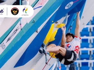 4 Atlet Lead Indonesia Lolos ke Final Panjat Tebing Asian Games 2026