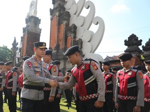Usai Tangani Gempa NTT-Karhutla Kalbar, Personel Polda Bali Tugas Amankan MotoGP