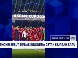 Erick Thohir Sebut Timnas Indonesia Cetak Sejarah Baru