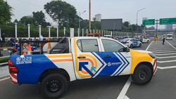 Ada Demo, Exit Tol Dalam Kota Depan DPR Ditutup Sementara