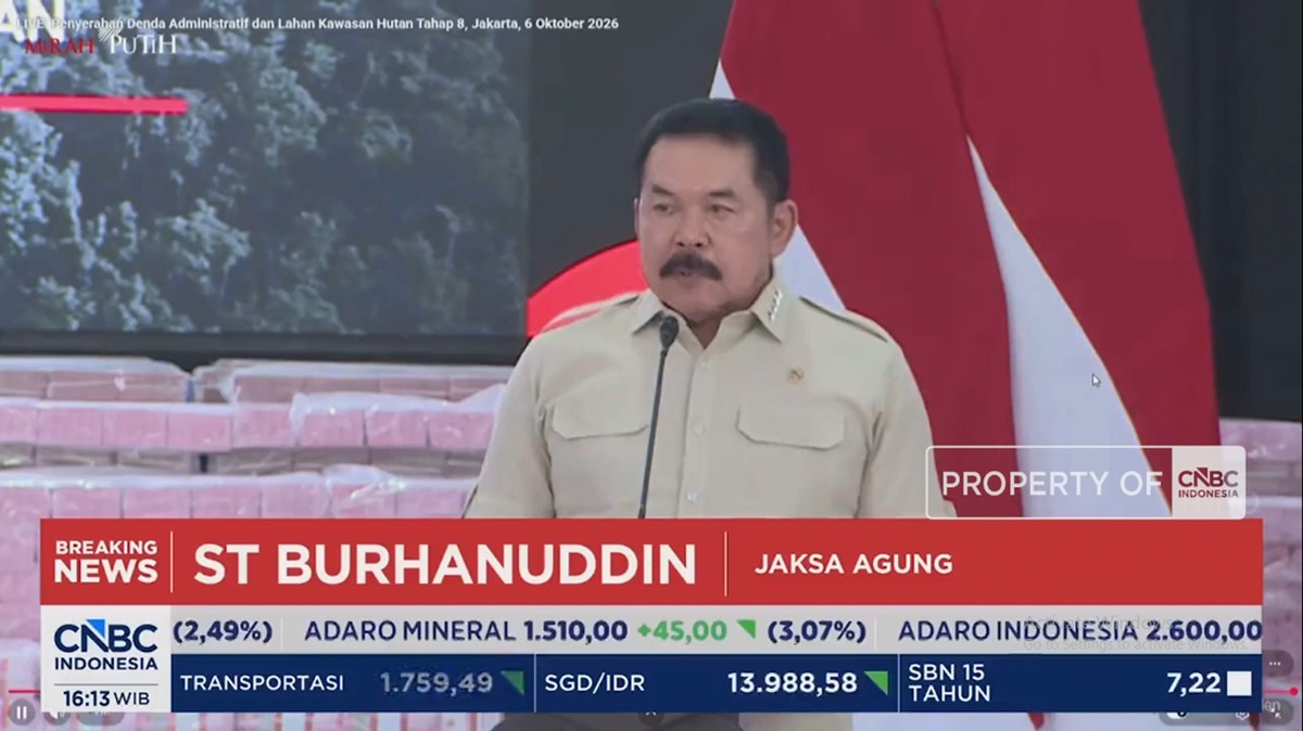 Video: Jaksa Agung 'Pamer" Tumpukan Uang Sitaan Satgas PKH ke Prabowo