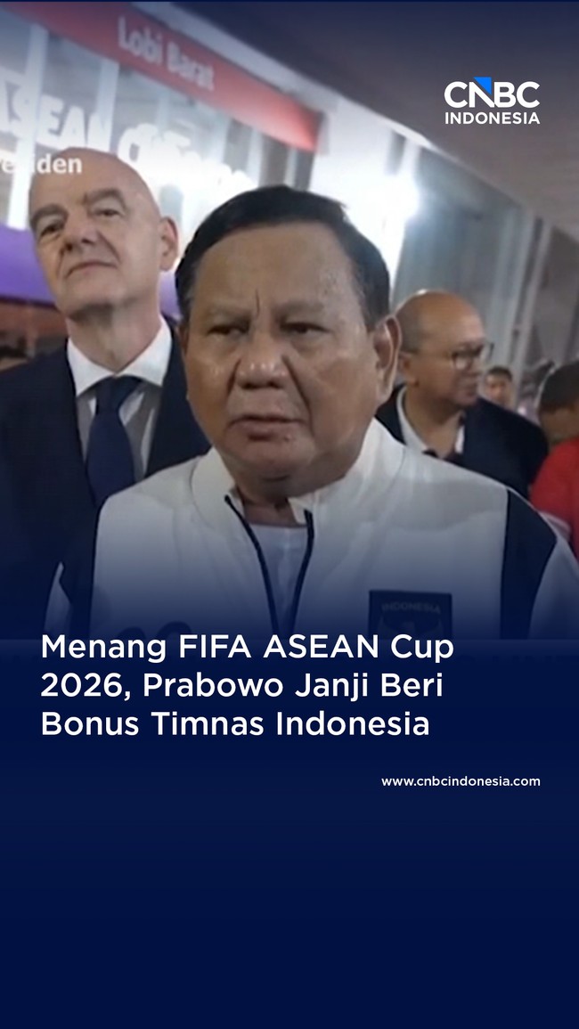 Juara FIFA ASEAN Cup 2026, Prabowo Janji Beri Bonus ke Timnas