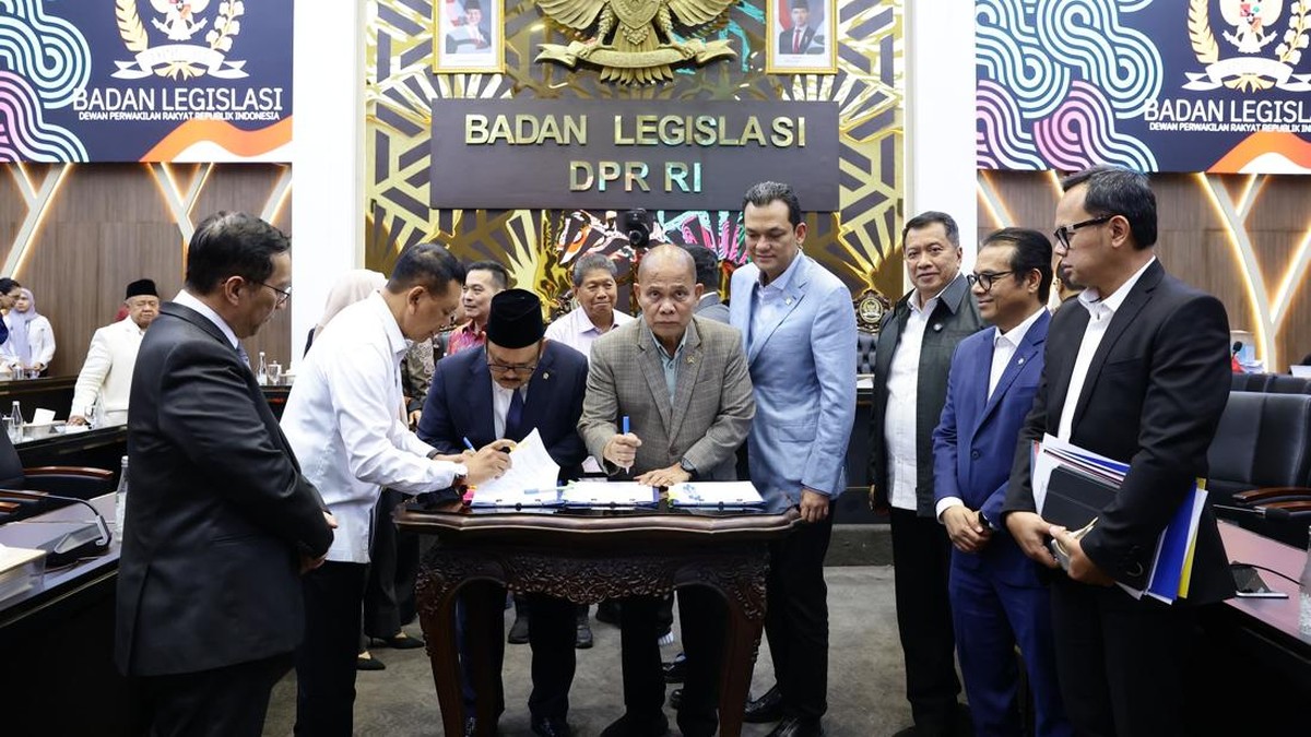DPR-Pemerintah Sepakat RUU Satu Data Indonesia, Ada 20 Bab dan 141 Pasal