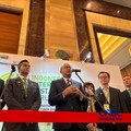 Menteri Investasi/Kepala BKPM Rosan P Roeslani di Acara ISF, Selasa (6/10/2026). (CNBC Indonesia/Firda Dwi Muliawati)