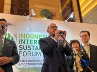 Menteri Investasi/Kepala BKPM Rosan P Roeslani di Acara ISF, Selasa (6/10/2026). (CNBC Indonesia/Firda Dwi Muliawati)