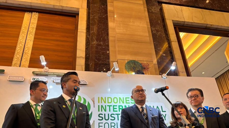 Menteri Investasi/Kepala BKPM Rosan P Roeslani di Acara ISF, Selasa (6/10/2026). (CNBC Indonesia/Firda Dwi Muliawati)